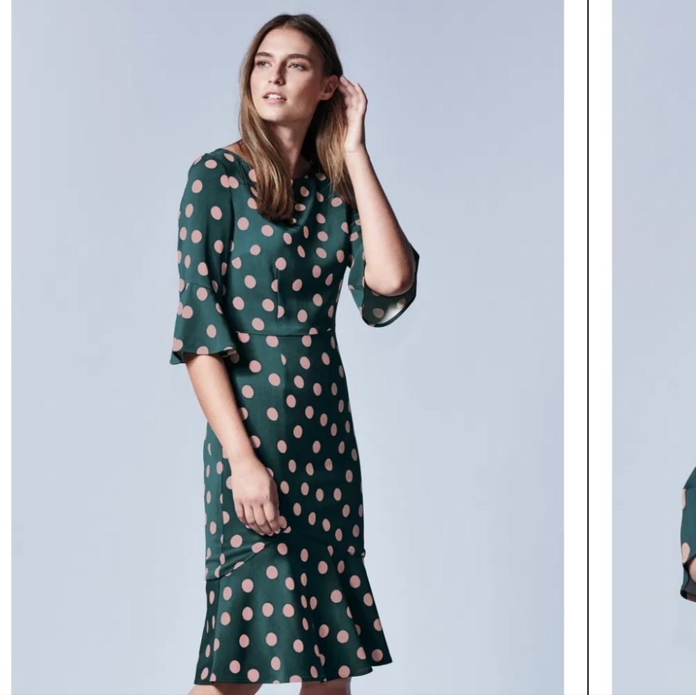 BODEN Polka Dot Dress Size 6P